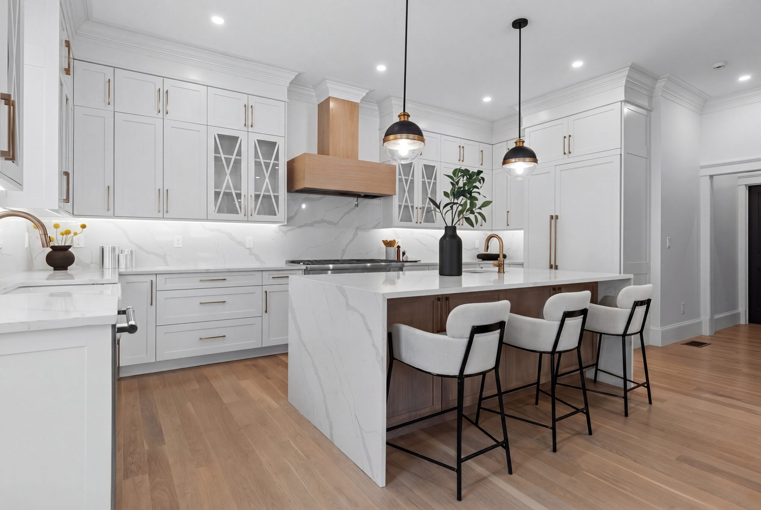 Bright living room open concept layout 4459 Washington Street Roslindale Massachusetts Design Resource Team